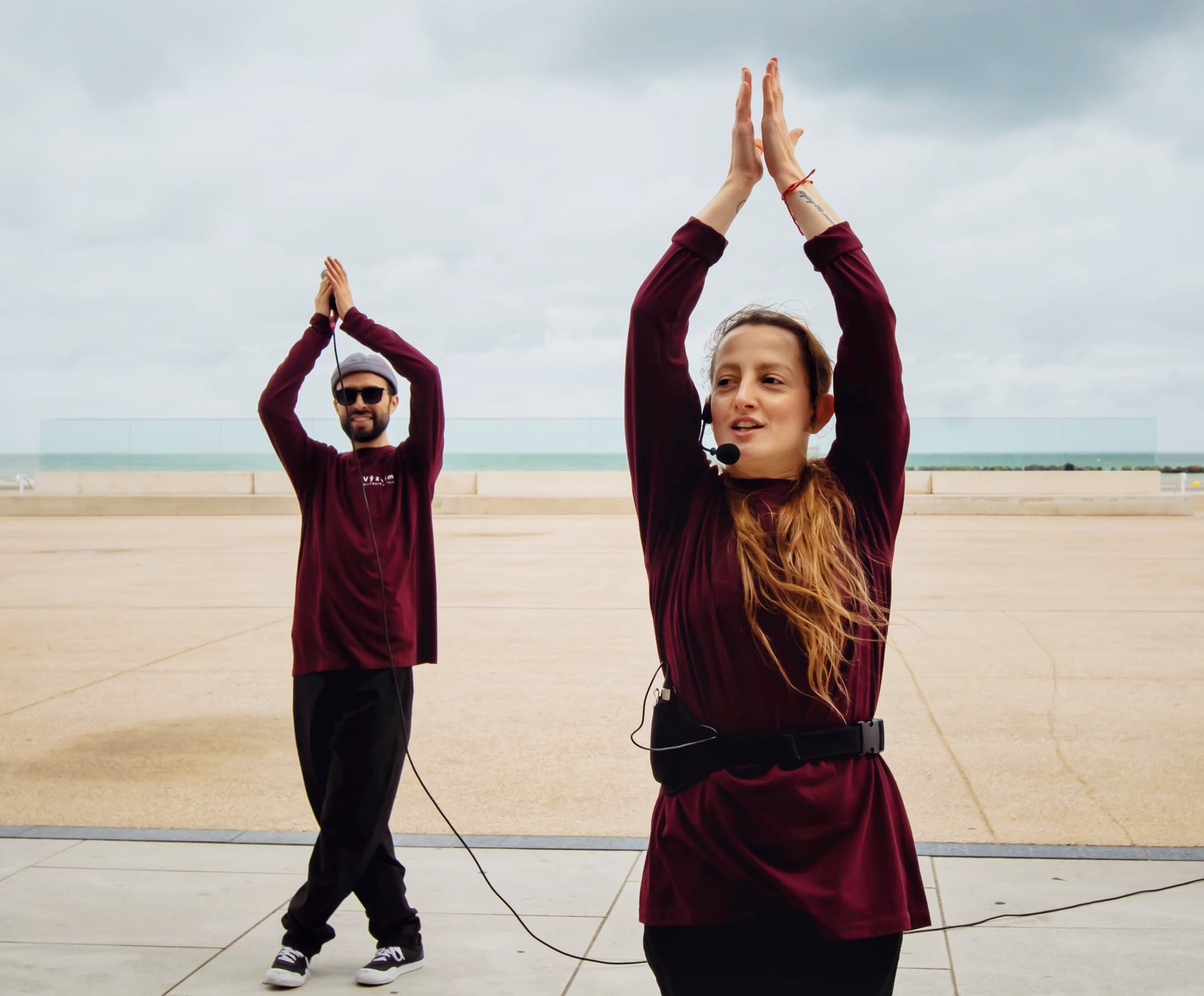 Plaines d'été, Moustapha Bellal et Michaela Piklová, Digue Malo-Les-Bains Dunkerque © Xcessiive